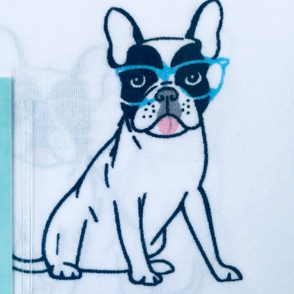 Whimsical Smarty French Bulldog FULL Sheet Set - Picture 4 of 8